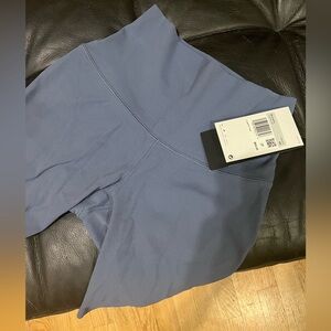 Nike Zenvy Diffused Blue/Black XS 8” Biker Shorts